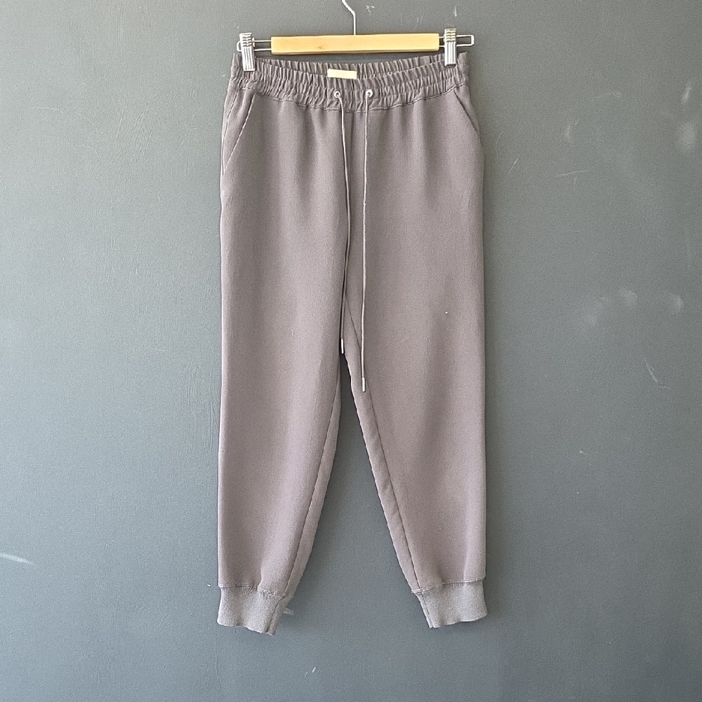 Wilfred Charcoal and Beige Sweatpants
